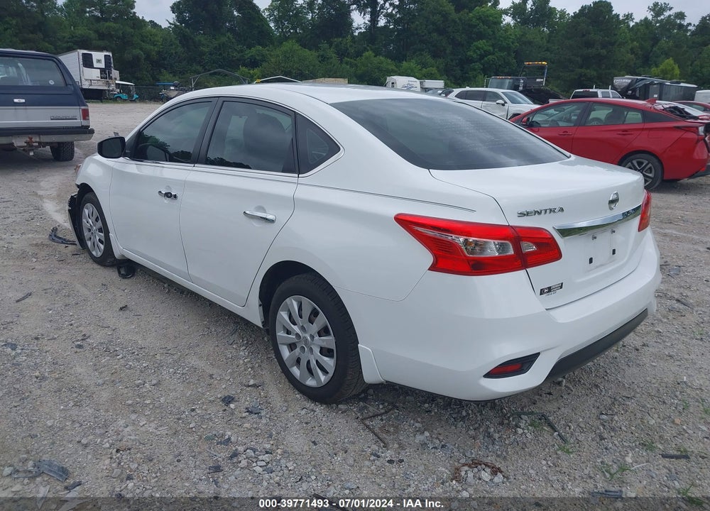 2019 NISSAN SENTRA S VIN: 3N1AB7APXKY273932