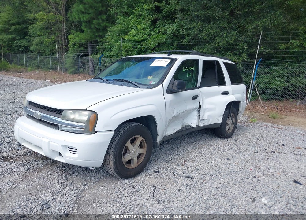 2006 CHEVROLET TRAILBLAZER LS VIN: 1GNDS13S862126786