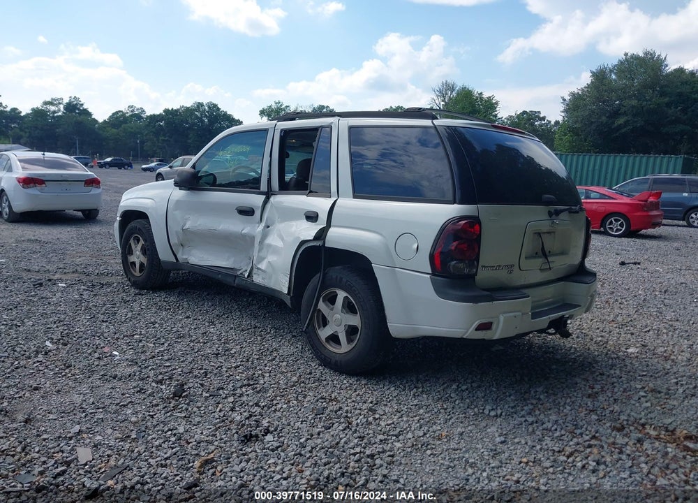 2006 CHEVROLET TRAILBLAZER LS VIN: 1GNDS13S862126786
