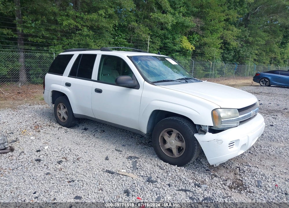 2006 CHEVROLET TRAILBLAZER LS VIN: 1GNDS13S862126786