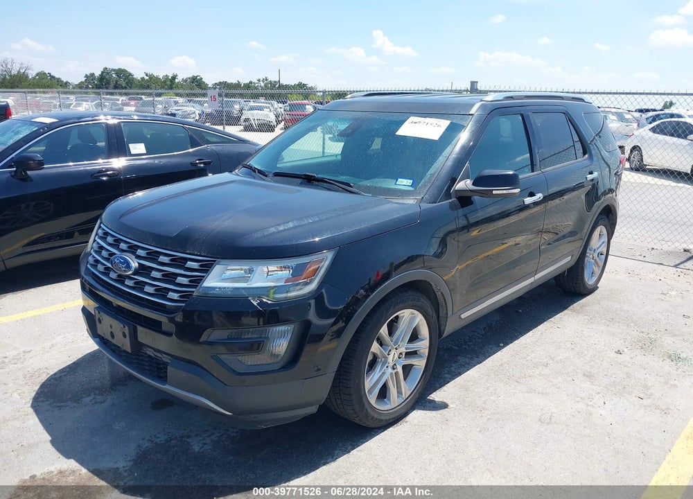 2016 FORD EXPLORER LIMITED VIN: 1FM5K7F84GGA86304