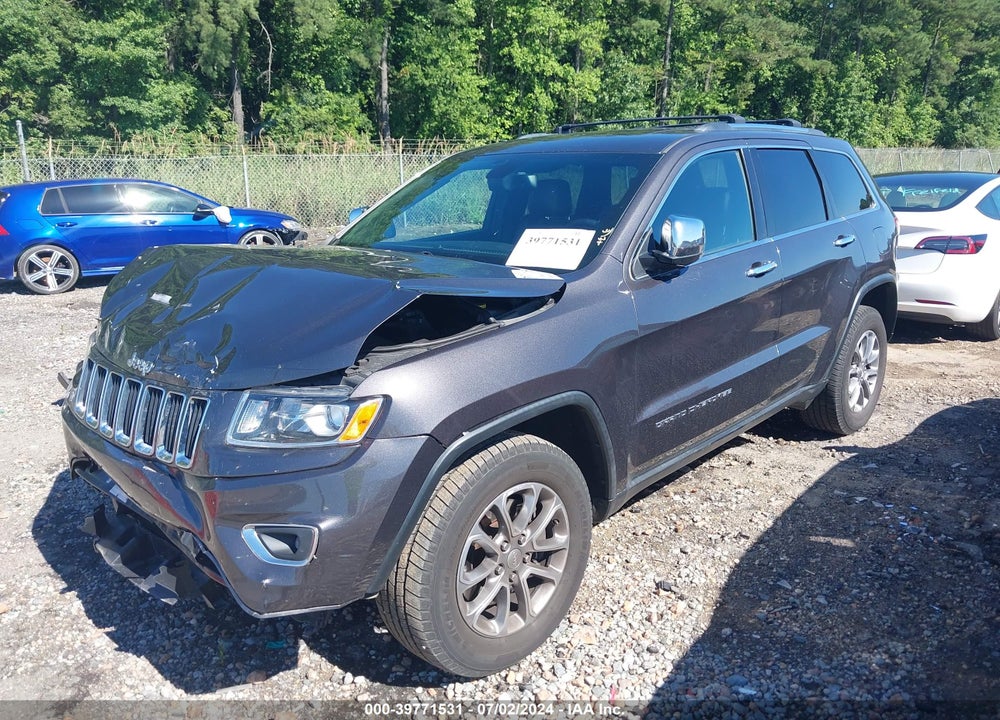 2016 JEEP GRAND CHEROKEE LIMITED VIN: 1C4RJFBM7GC319492