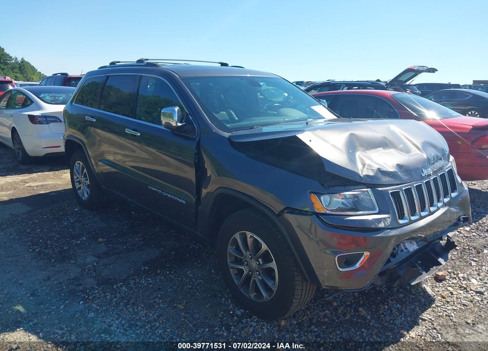 2016 JEEP GRAND CHEROKEE LIMITED VIN: 1C4RJFBM7GC319492