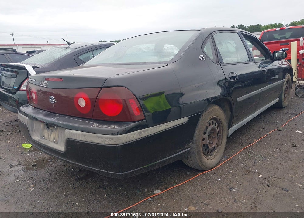 2003 CHEVROLET IMPALA VIN: 2G1WF52E339293281