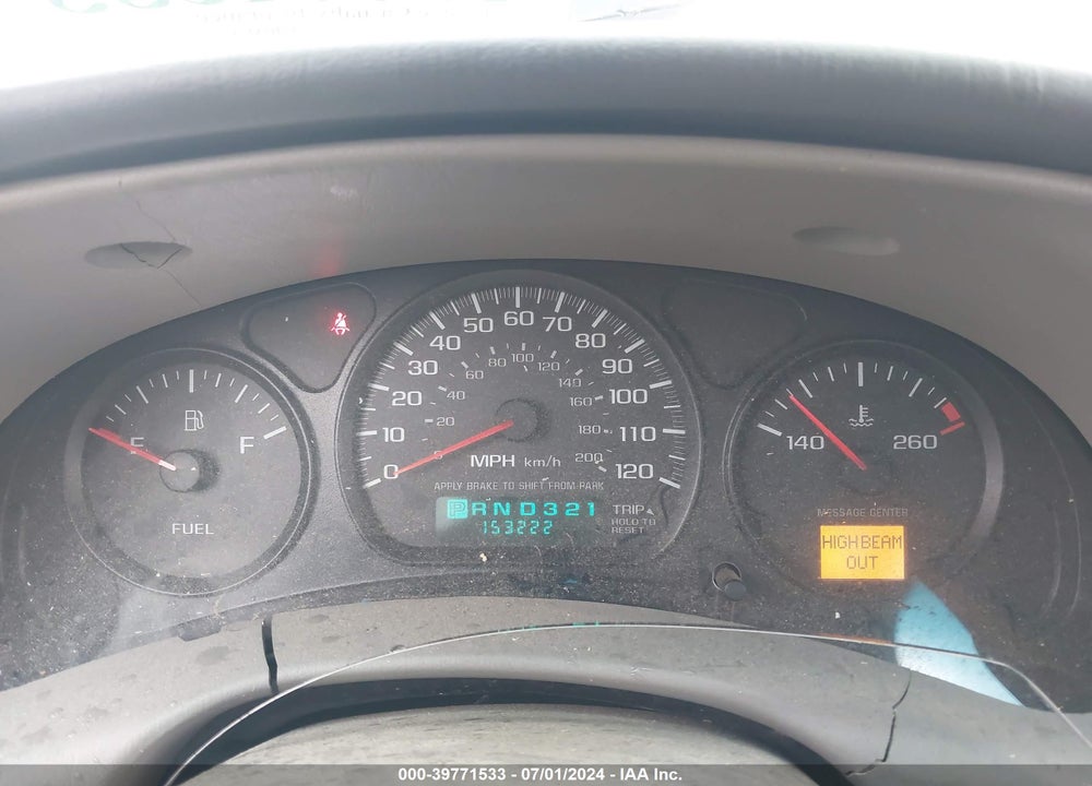 2003 CHEVROLET IMPALA VIN: 2G1WF52E339293281