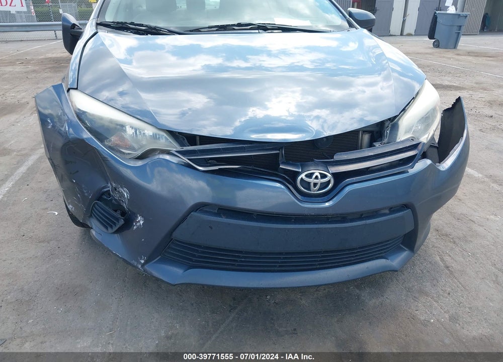 2014 TOYOTA COROLLA LE VIN: 2T1BURHE2EC139335