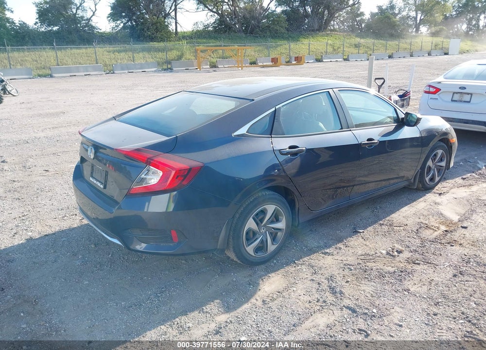 2020 HONDA CIVIC LX VIN: 19XFC2F64LE008560
