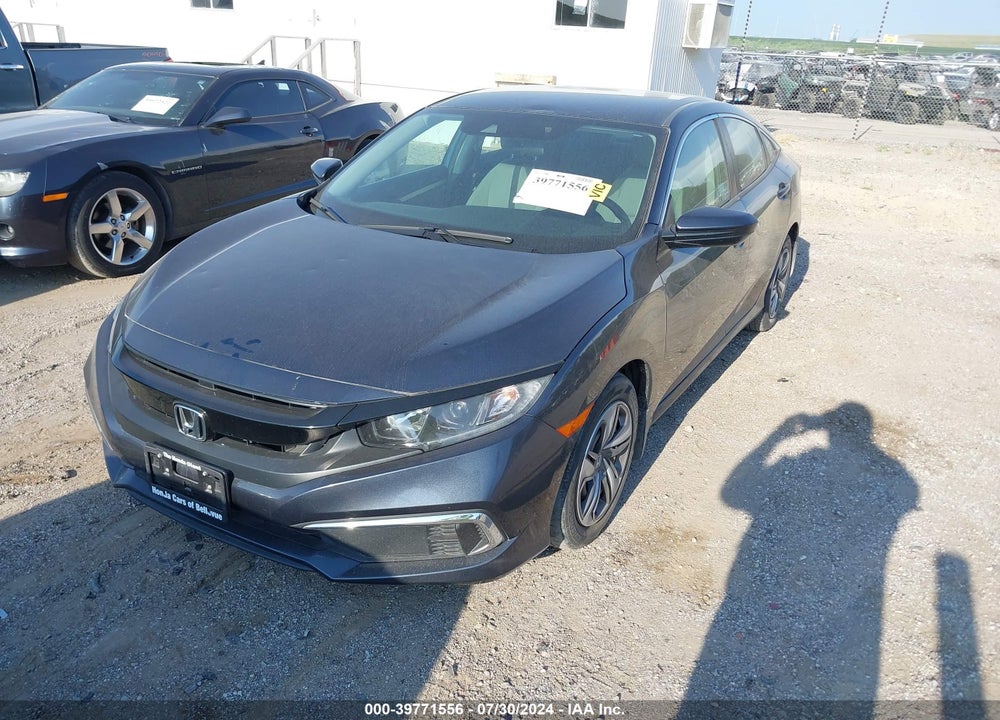 2020 HONDA CIVIC LX VIN: 19XFC2F64LE008560