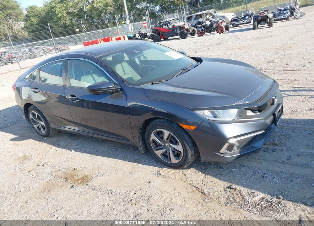 2020 HONDA CIVIC LX VIN: 19XFC2F64LE008560