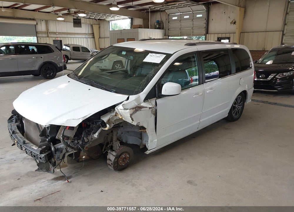 2017 DODGE GRAND CARAVAN SXT VIN: 2C4RDGCG5HR600351