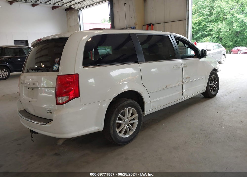 2017 DODGE GRAND CARAVAN SXT VIN: 2C4RDGCG5HR600351