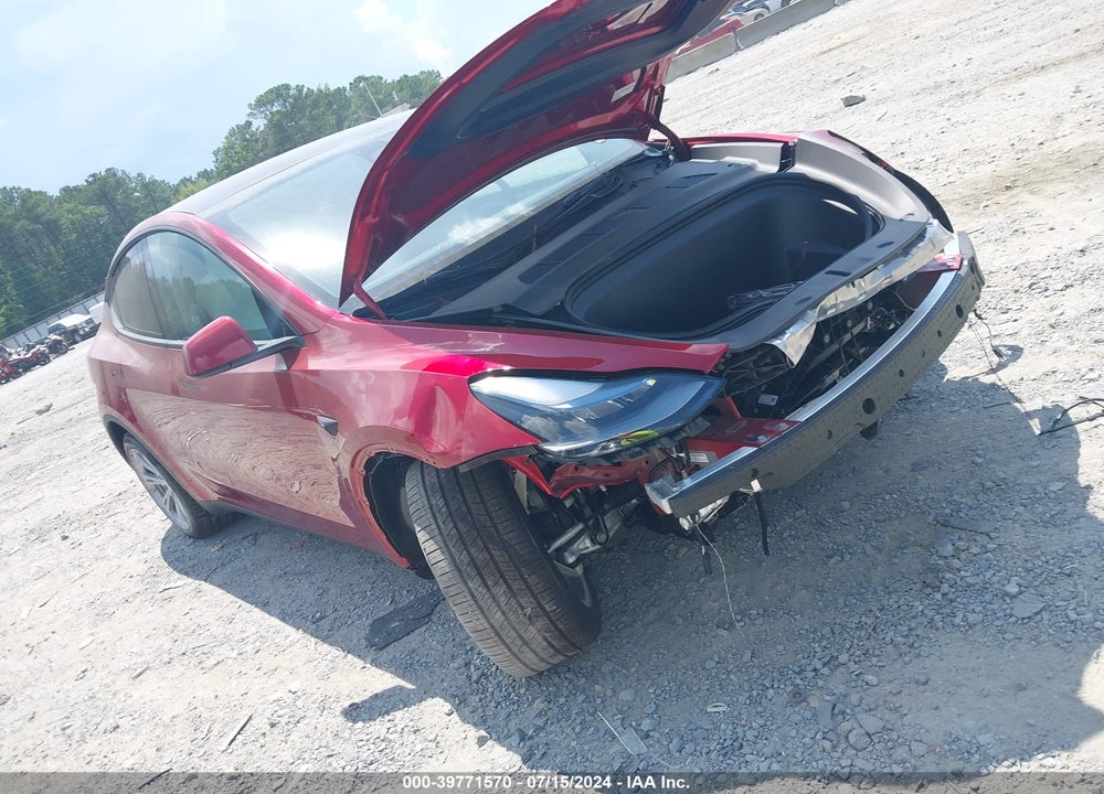 2024 TESLA MODEL Y LONG RANGE DUAL MOTOR ALL-WHEEL DRIVE VIN: 7SAYGDEE9RA284365
