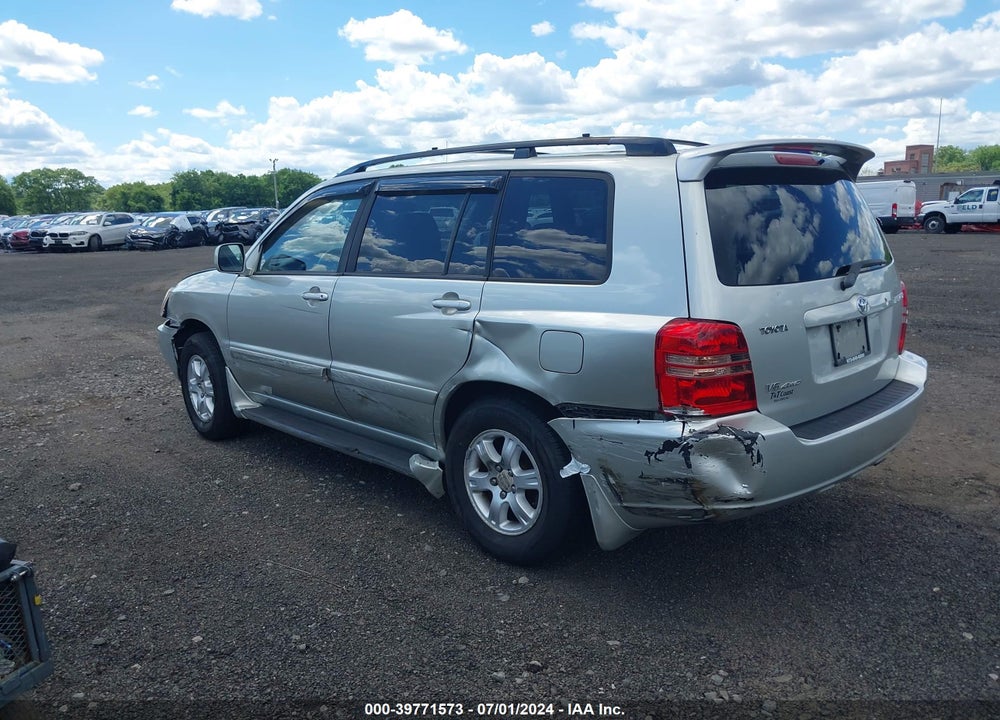 2003 TOYOTA HIGHLANDER V6 VIN: JTEHF21A330148051