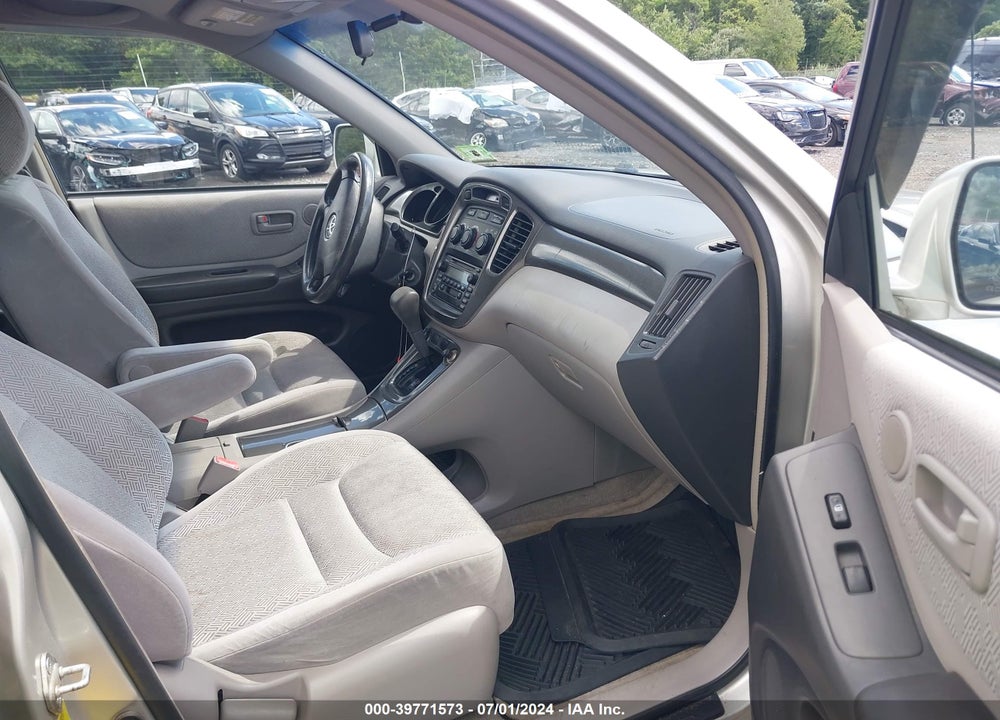 2003 TOYOTA HIGHLANDER V6 VIN: JTEHF21A330148051