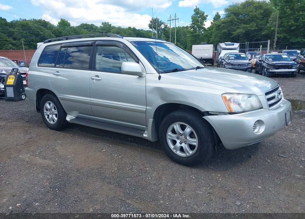 2003 TOYOTA HIGHLANDER V6 VIN: JTEHF21A330148051