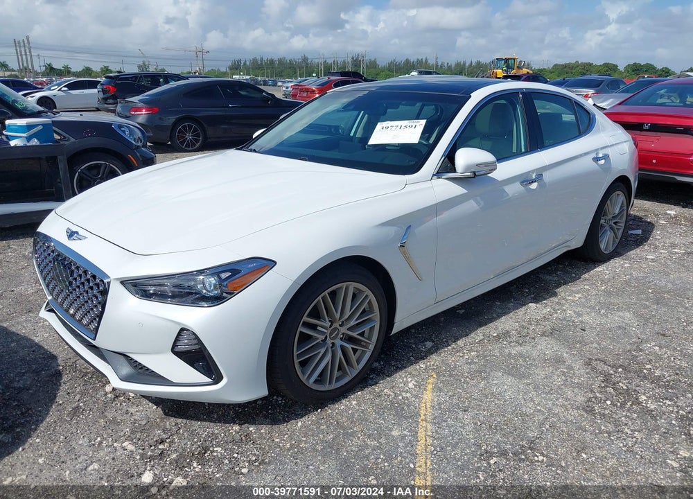 2021 GENESIS G70 2.0T RWD VIN: KMTG34LA8MU070766