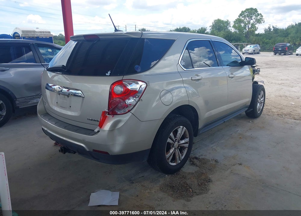 2013 CHEVROLET EQUINOX LS VIN: 1GNFLCEK6DZ132136