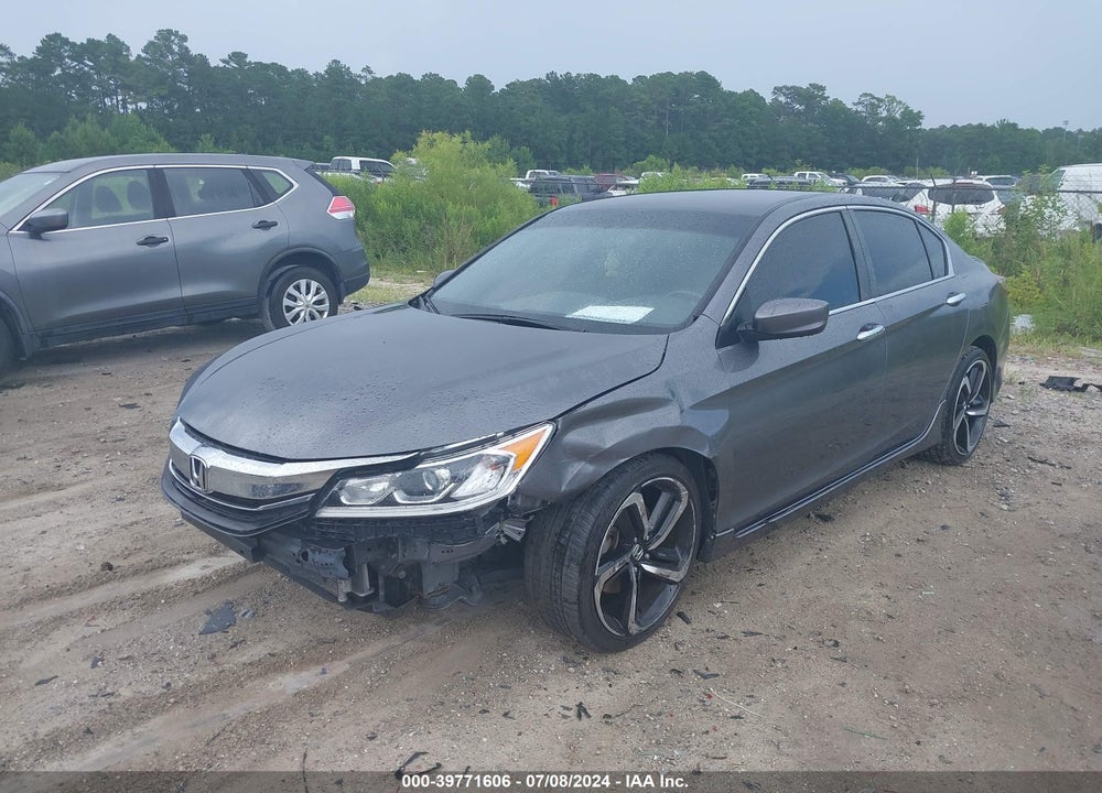 2017 HONDA ACCORD SPORT SE VIN: 1HGCR2F18HA070822
