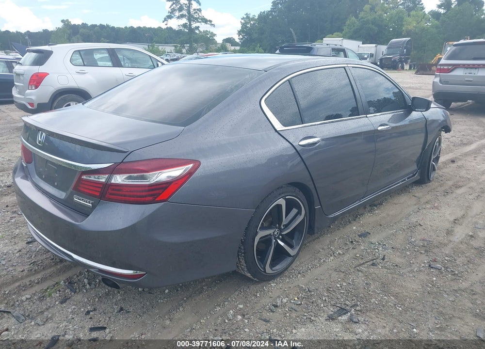 2017 HONDA ACCORD SPORT SE VIN: 1HGCR2F18HA070822