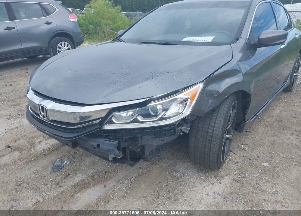 2017 HONDA ACCORD SPORT SE VIN: 1HGCR2F18HA070822