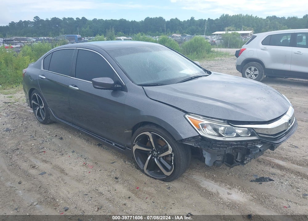 2017 HONDA ACCORD SPORT SE VIN: 1HGCR2F18HA070822