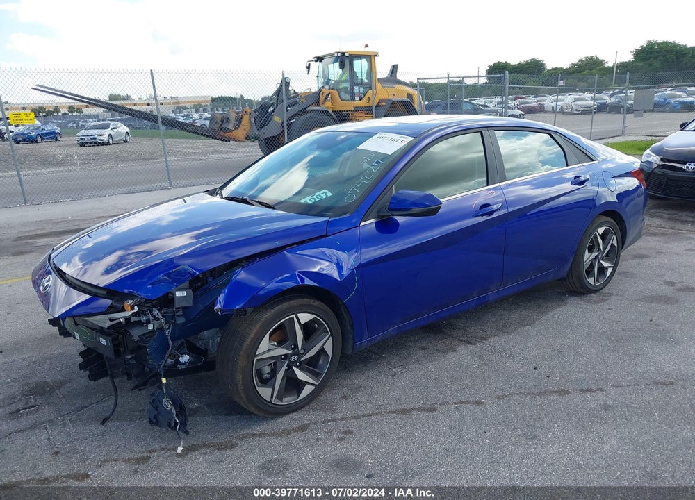 2023 HYUNDAI ELANTRA HYBRID LIMITED VIN: KMHLN4AJ6PU074227