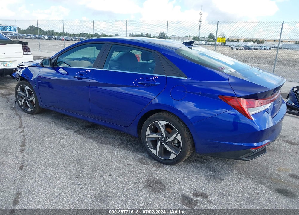2023 HYUNDAI ELANTRA HYBRID LIMITED VIN: KMHLN4AJ6PU074227