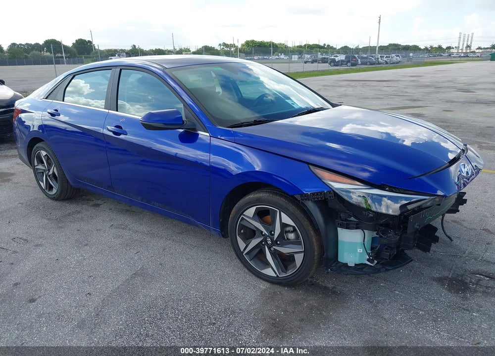 2023 HYUNDAI ELANTRA HYBRID LIMITED VIN: KMHLN4AJ6PU074227
