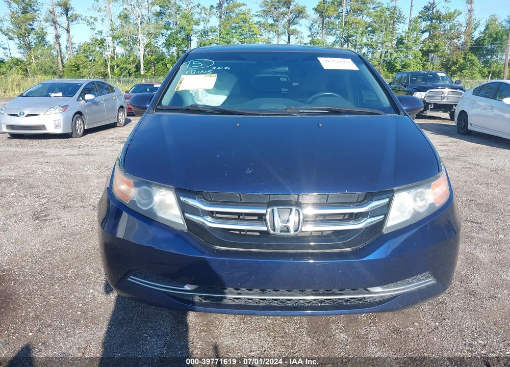 2016 HONDA ODYSSEY SE VIN: 5FNRL5H38GB080380