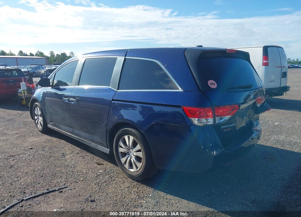 2016 HONDA ODYSSEY SE VIN: 5FNRL5H38GB080380
