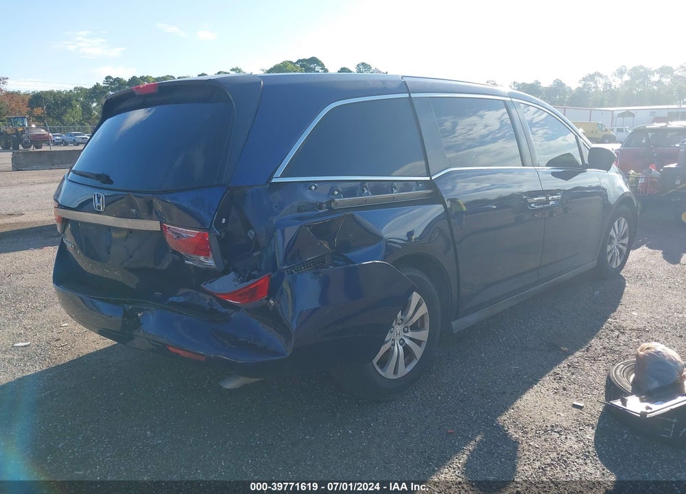 2016 HONDA ODYSSEY SE VIN: 5FNRL5H38GB080380