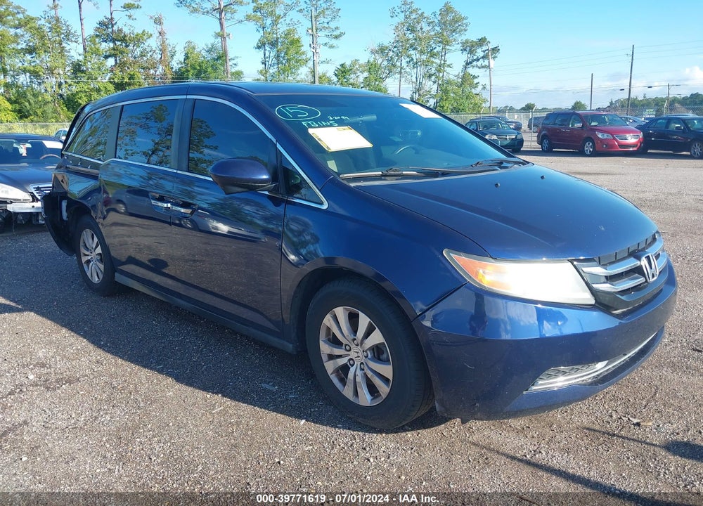 2016 HONDA ODYSSEY SE VIN: 5FNRL5H38GB080380