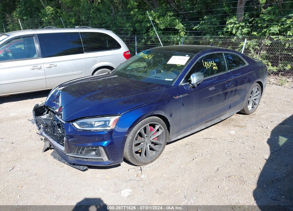 2018 AUDI S5 3.0T PREMIUM PLUS VIN: WAUR4AF54JA058304