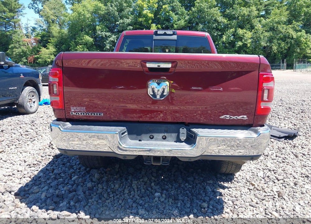 2019 RAM 2500 LAIE  4X4 6'4 BOX VIN: 3C6UR5FL8KG607453