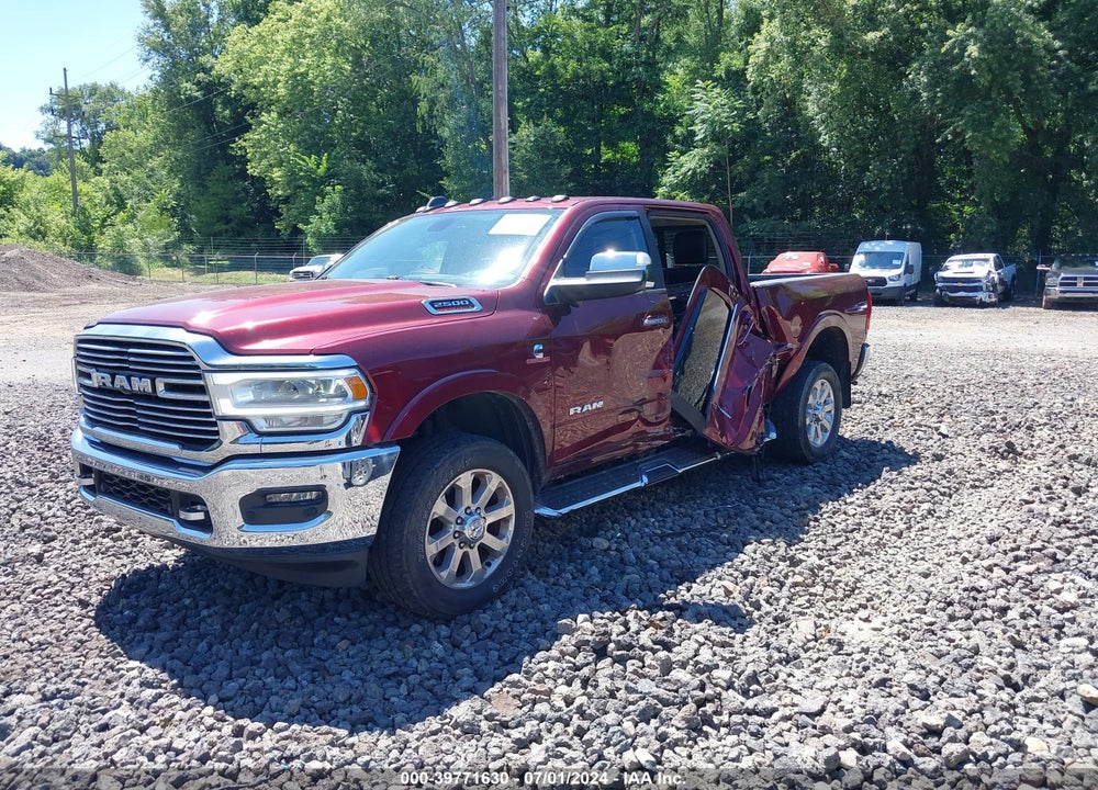 2019 RAM 2500 LAIE  4X4 6'4 BOX VIN: 3C6UR5FL8KG607453