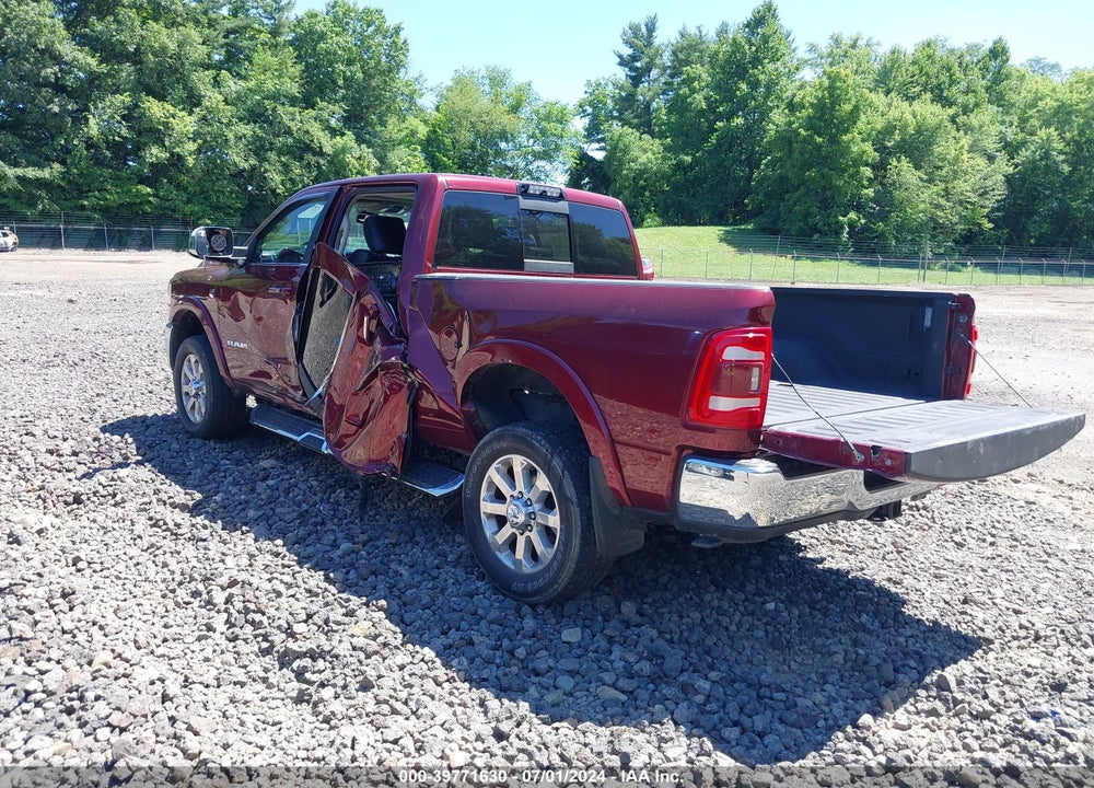 2019 RAM 2500 LAIE  4X4 6'4 BOX VIN: 3C6UR5FL8KG607453