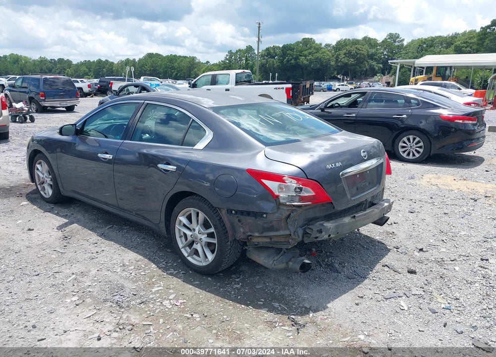 2009 NISSAN MAXIMA 3.5 SV VIN: 1N4AA51E29C805606