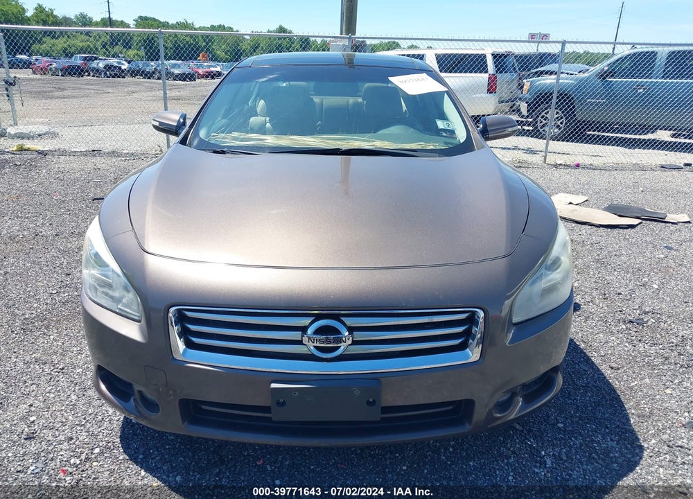 2012 NISSAN MAXIMA 3.5 SV VIN: 1N4AA5AP3CC837604