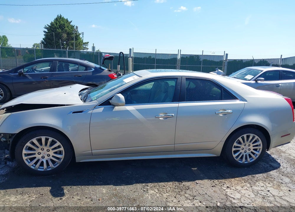 2013 CADILLAC CTS PREMIUM VIN: 1G6DP5E32D0144705