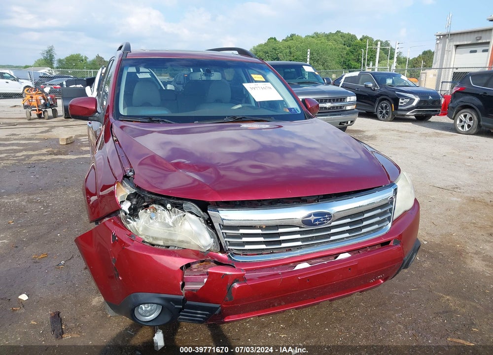2010 SUBARU FORESTER 2.5X LIMITED VIN: JF2SH6DC7AH900049