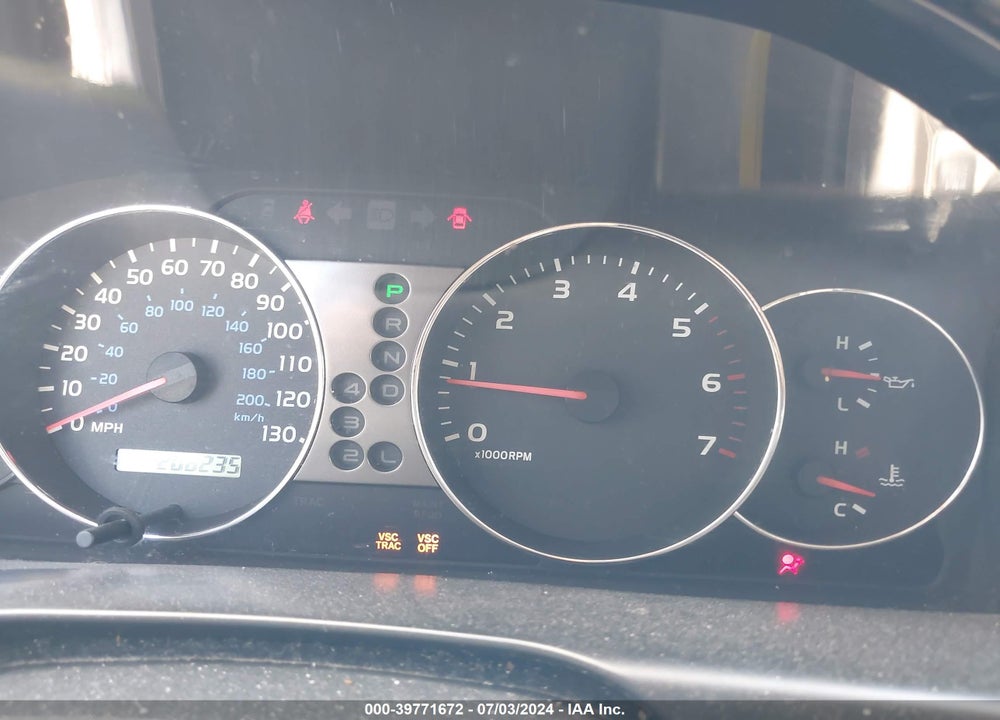 2003 TOYOTA LAND CRUISER VIN: JTEHT05J932037919
