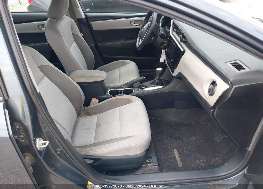 2017 TOYOTA COROLLA LE VIN: 2T1BURHE6HC866871