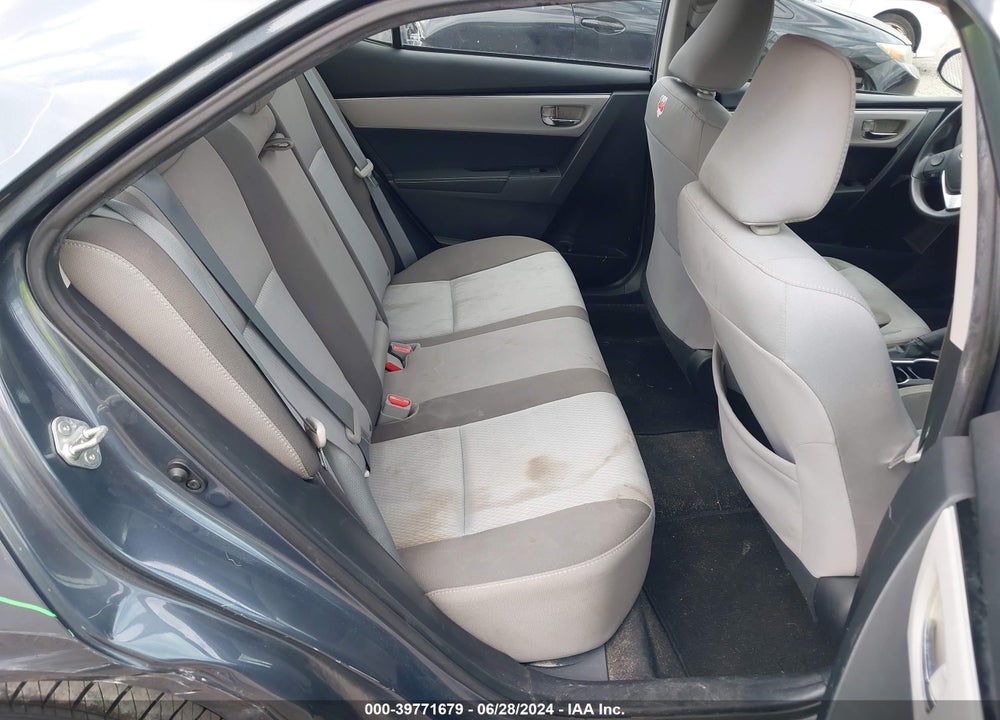 2017 TOYOTA COROLLA LE VIN: 2T1BURHE6HC866871