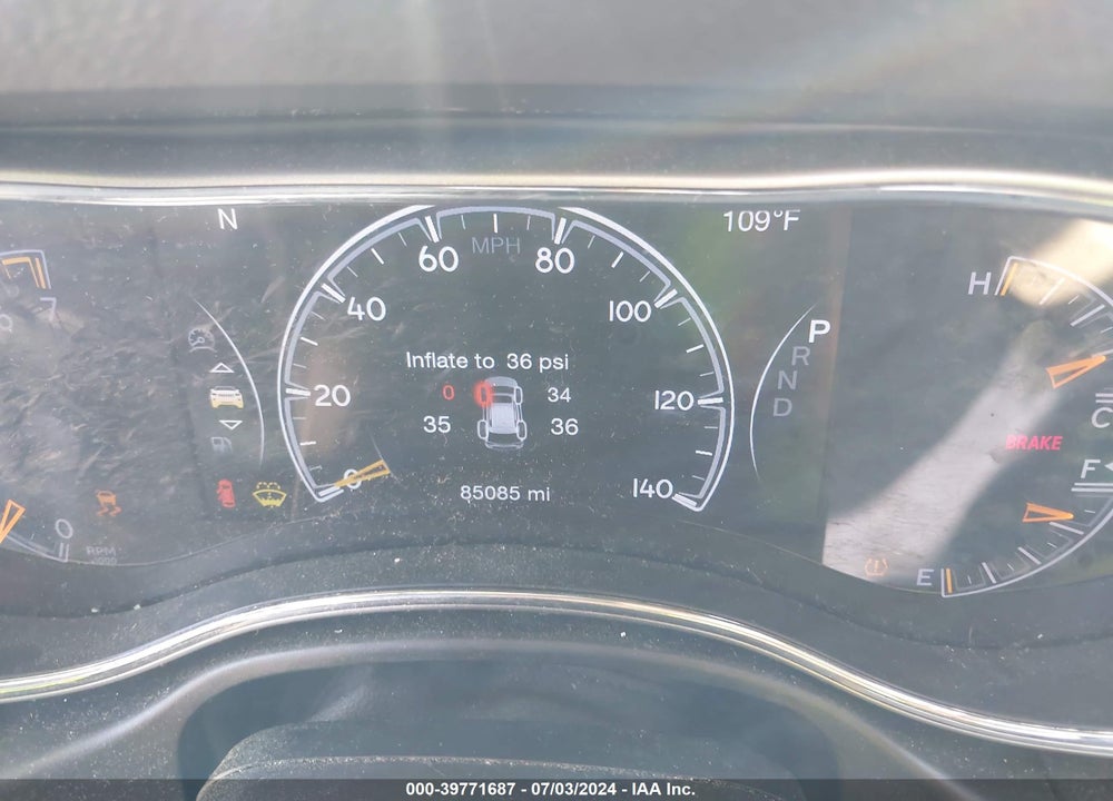 2019 JEEP GRAND CHEROKEE LIMITED 4X4 VIN: 1C4RJFBG5KC642281