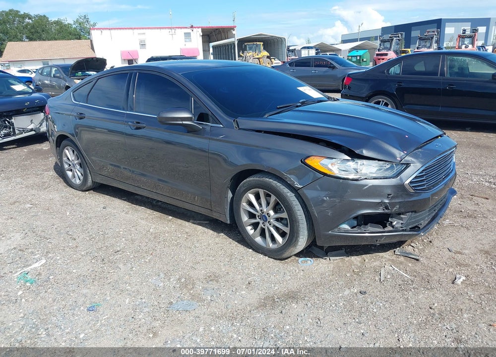 2017 FORD FUSION SE VIN: 3FA6P0H78HR270425