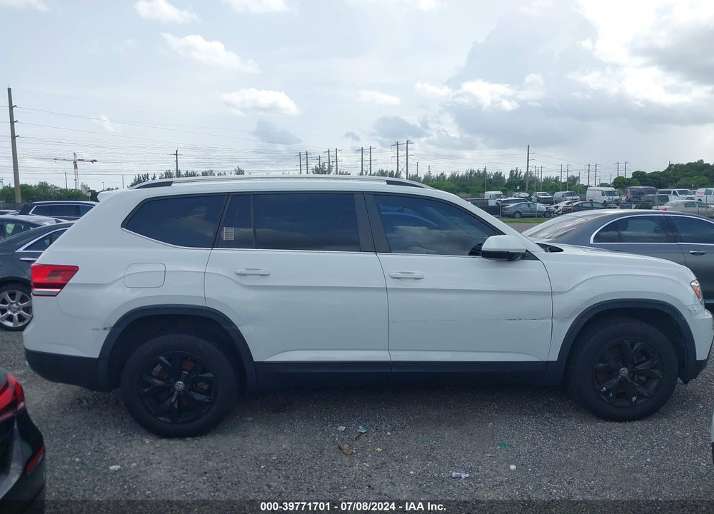 2019 VOLKSWAGEN ATLAS 3.6L V6 SE W/TECHNOLOGY VIN: 1V2WR2CA8KC518406