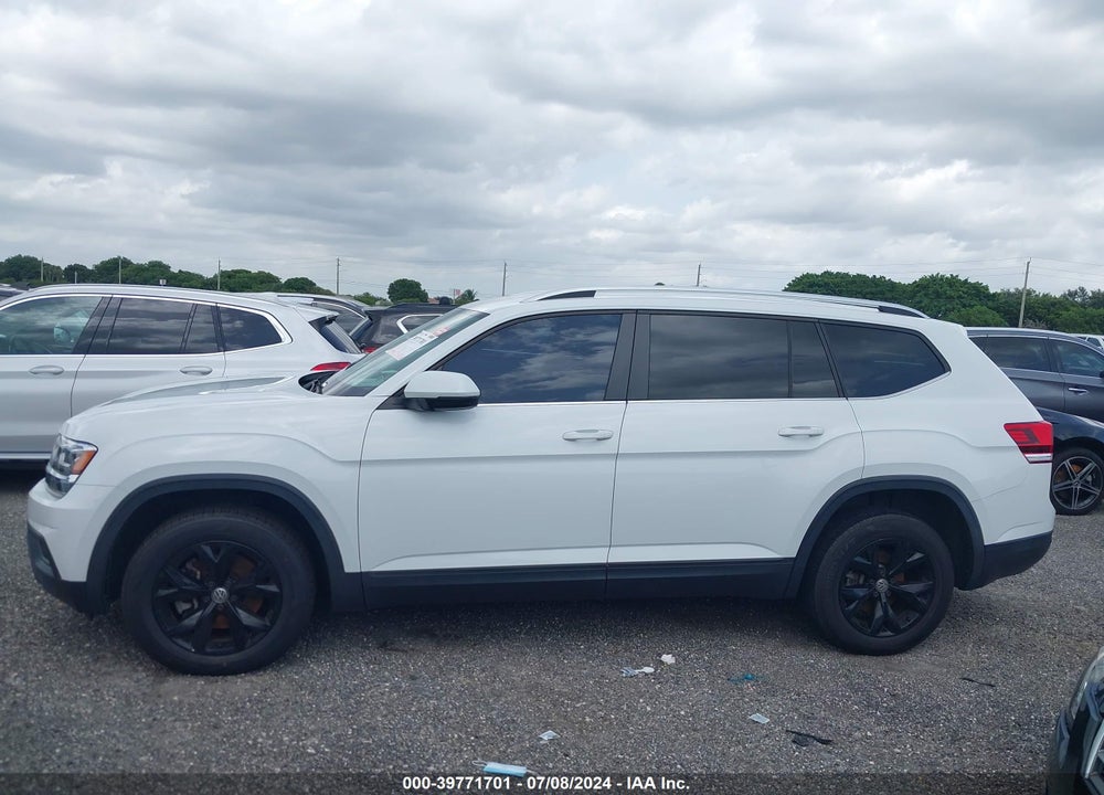 2019 VOLKSWAGEN ATLAS 3.6L V6 SE W/TECHNOLOGY VIN: 1V2WR2CA8KC518406