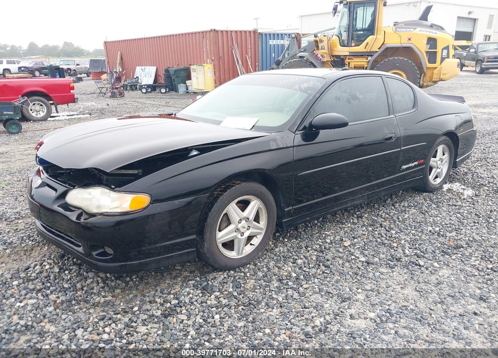 2004 CHEVROLET MONTE CARLO SUPERCHARGED SS VIN: 2G1WZ151949211936