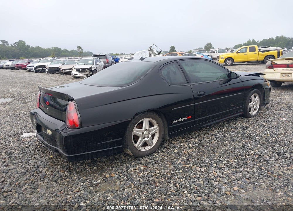 2004 CHEVROLET MONTE CARLO SUPERCHARGED SS VIN: 2G1WZ151949211936