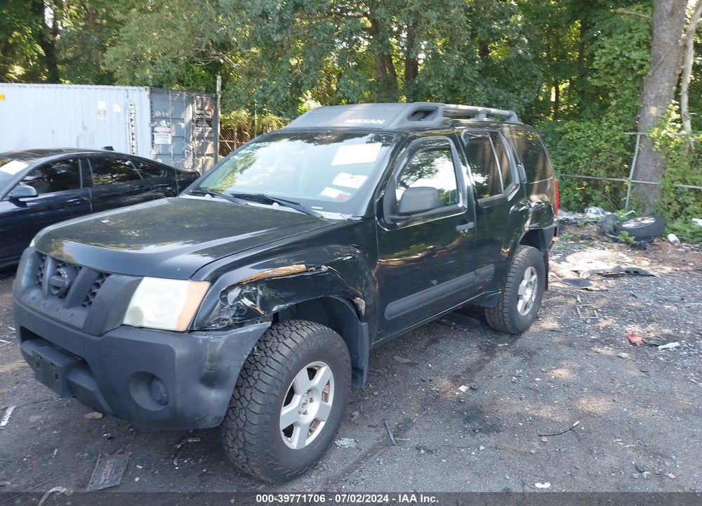 2006 NISSAN XTERRA S VIN: 5N1AN08W36C533333